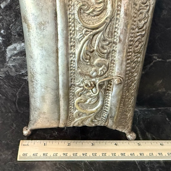 ARTISTIC Brass Pillow Clutch - Picture 3 of 13